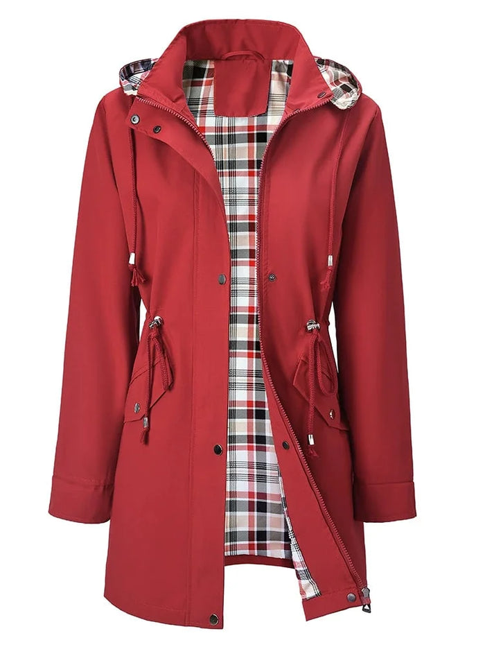 Parka à carreaux