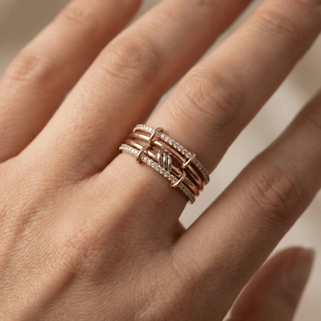 Lunadora™ - Eleganter Stapelring