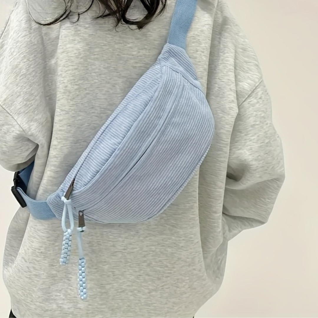 Petra | Cord Shoulder Bag