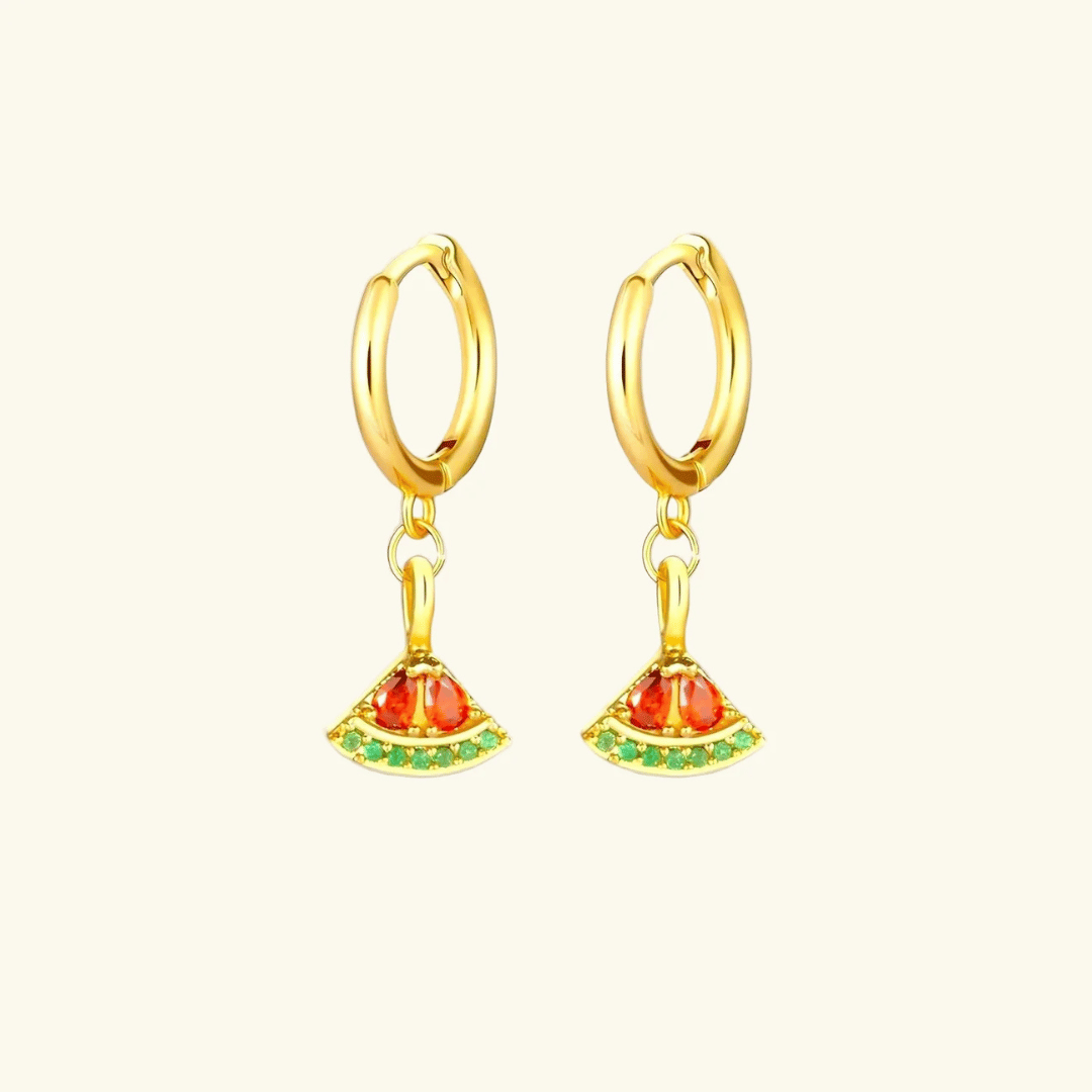 Zaralina™ - Exquisite Ohrringe in Wassermelonenform