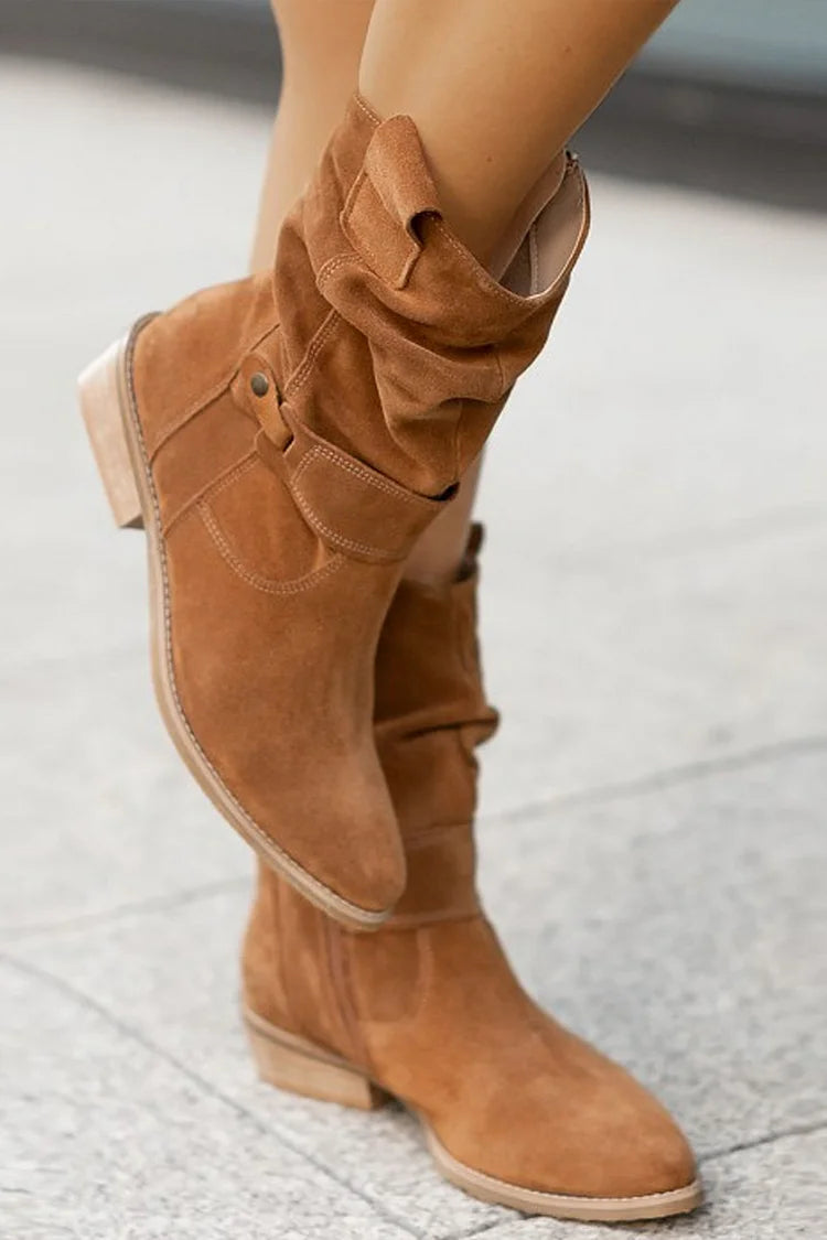 Clémence™ | Bottines Souples en Suède