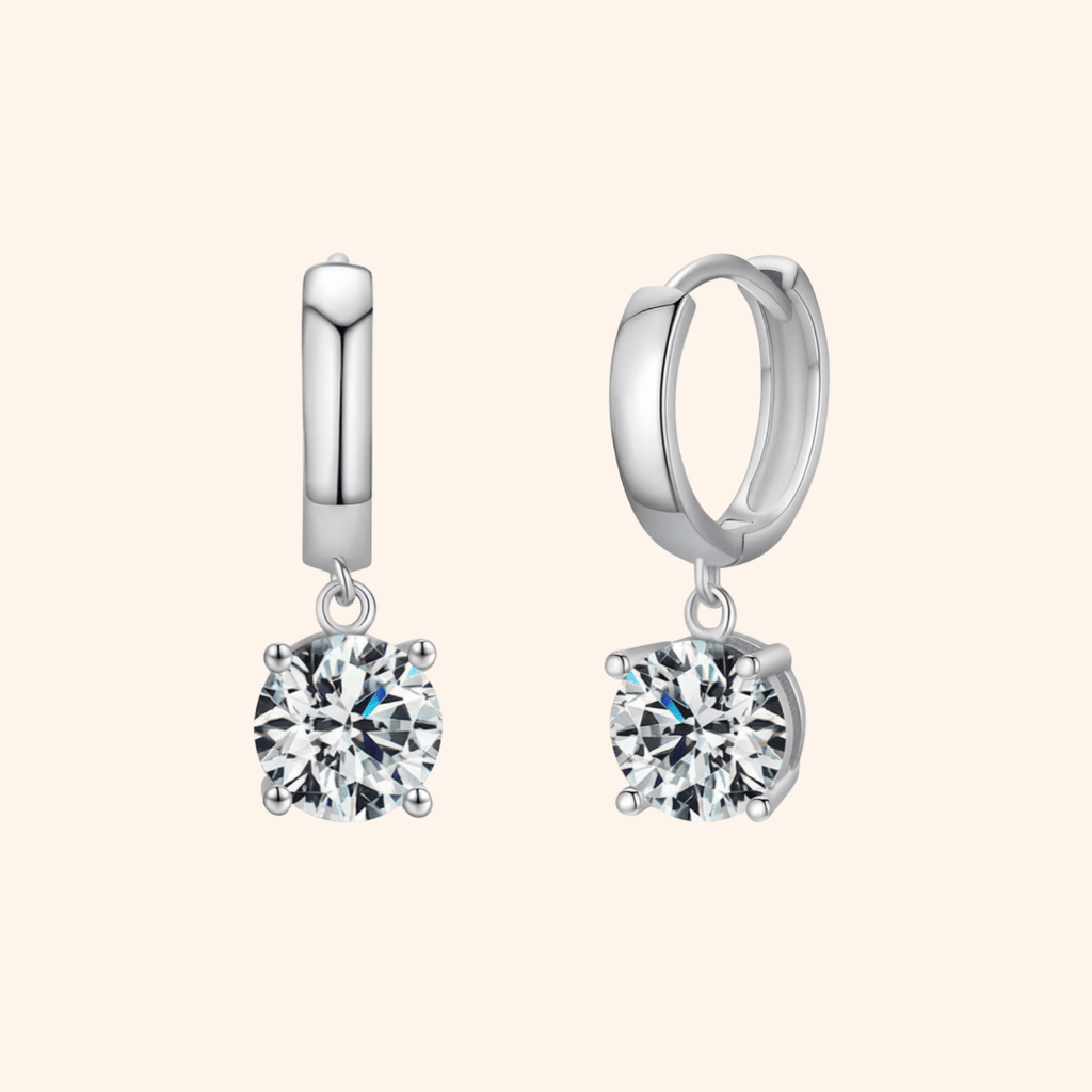 Lunaria™ - Elegante Ohrringe mit Moissaniten