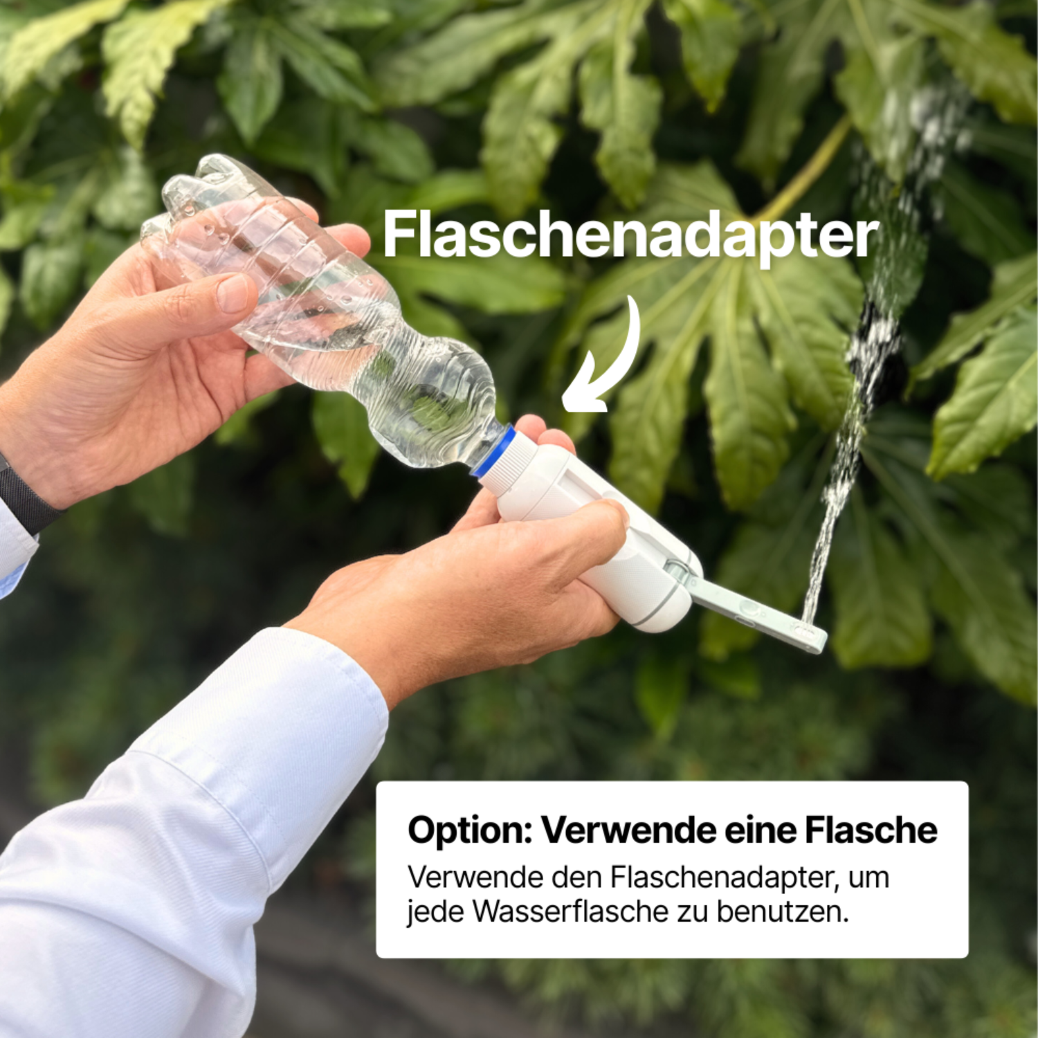 HygieneFlow™ Go – Bidet portable