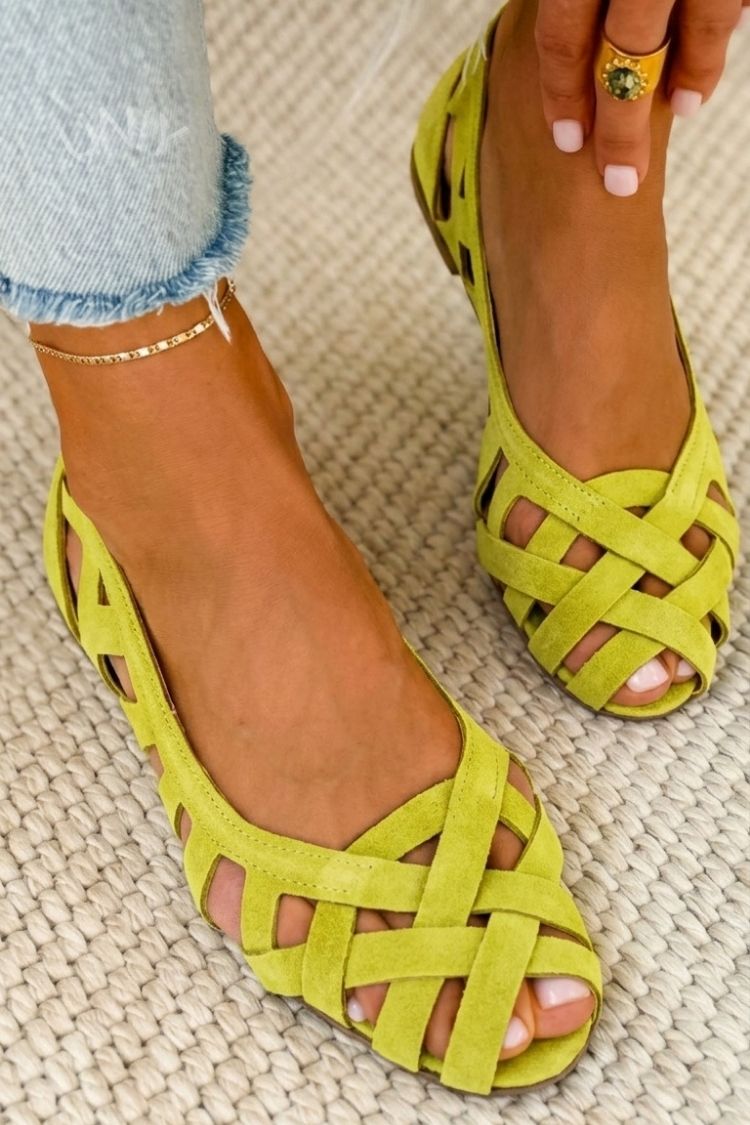 Caterina | Geflochtene Sandalen für den Sommer