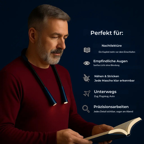 Lampe de lecture LED portable