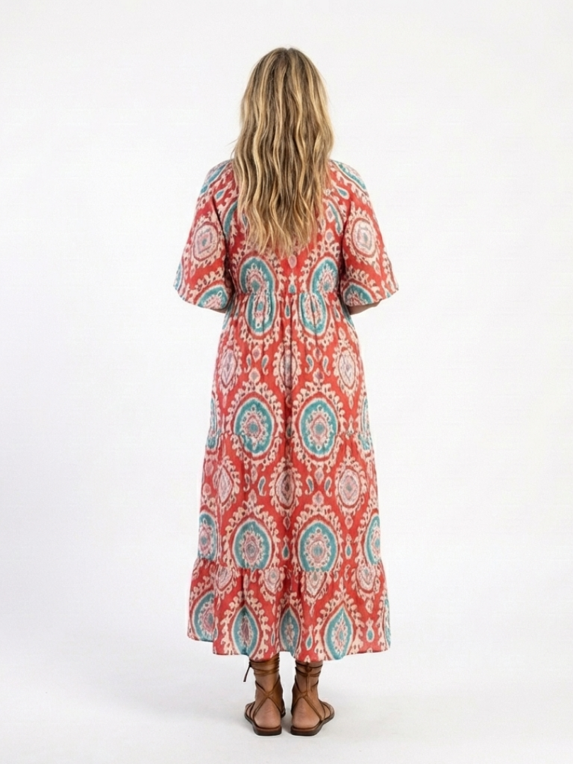 Zaria | Bedrucktes Midikleid
