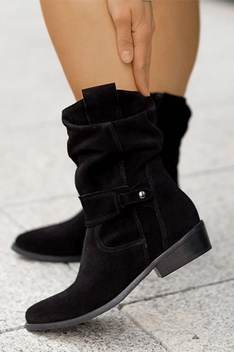 Clémence™ | Bottines Souples en Suède
