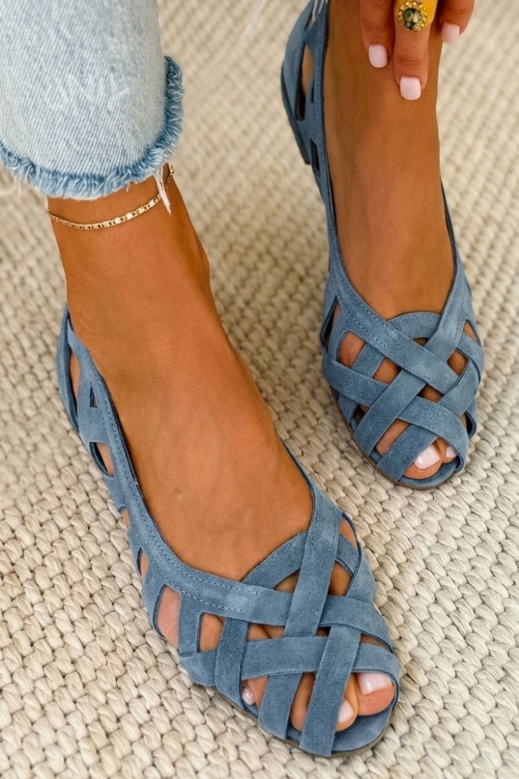 Caterina | Geflochtene Sandalen für den Sommer