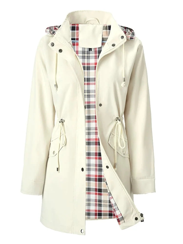Parka à carreaux