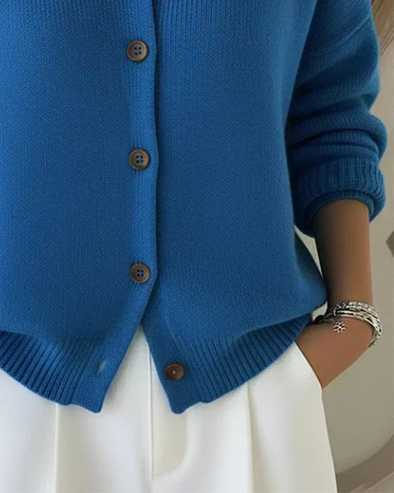 Vega | Pull en Tricot à Col Chemise