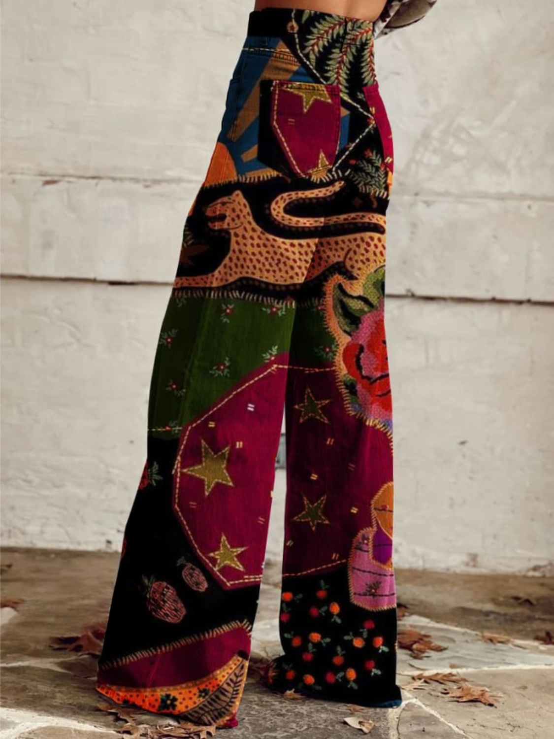 Léna - Pantalon style bohème