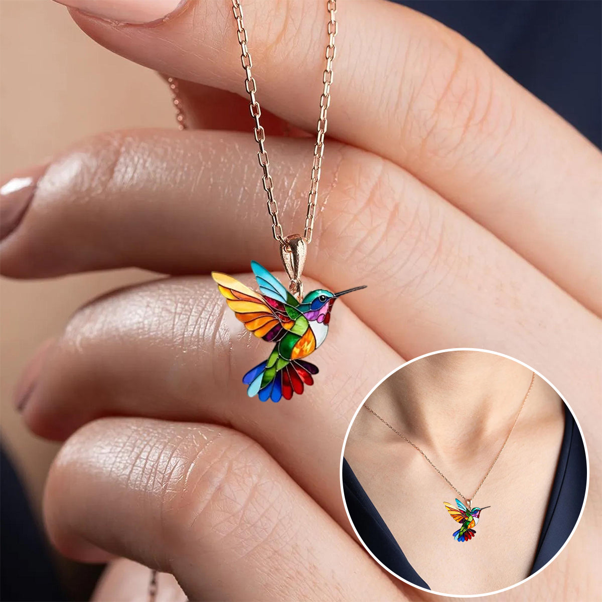 KolibriGlanz™ – Le collier qui attire tous les regards