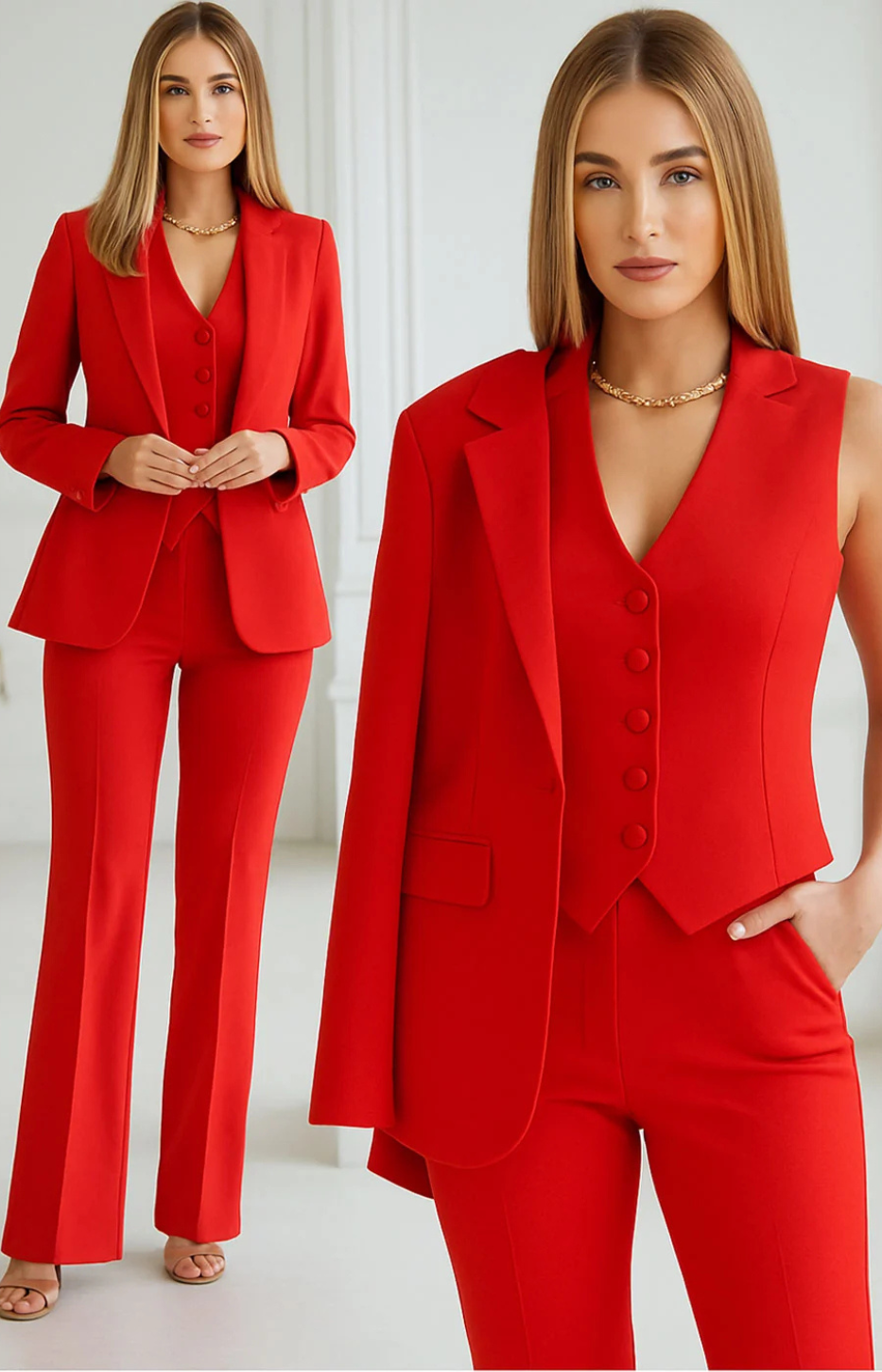 Ciliegia | Elegantes 3-teiliges Set