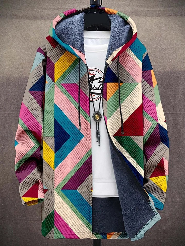 Aria™ - Sweat à capuche zippé luxueux d'inspiration artistique
