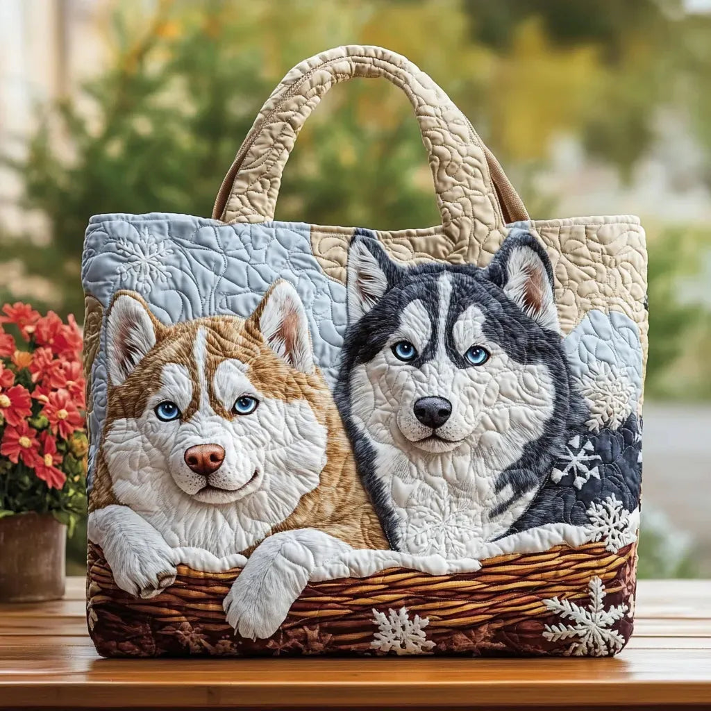 Compagnons d'hiver | Sac à bandoulière matelassé fabriqué à la main