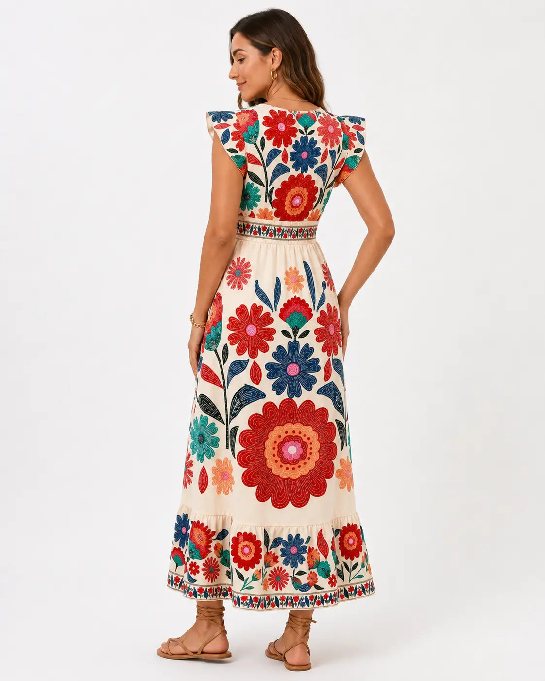 Florena™ | Robe longue fleurie