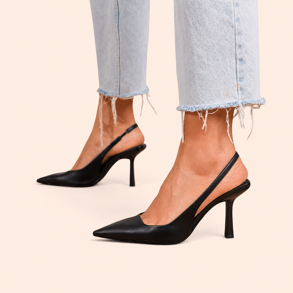 Celiara™ - Bequeme Slingback-Pumps mit feinem Absatz