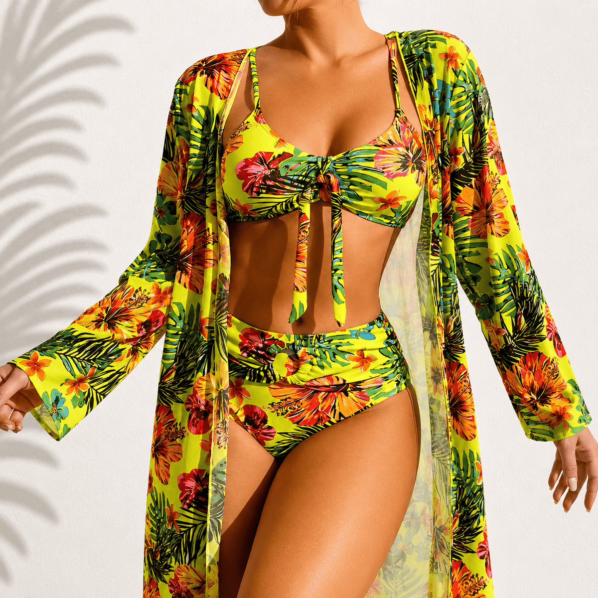 Nérina™ | Ensemble bikini 3 pièces élégant