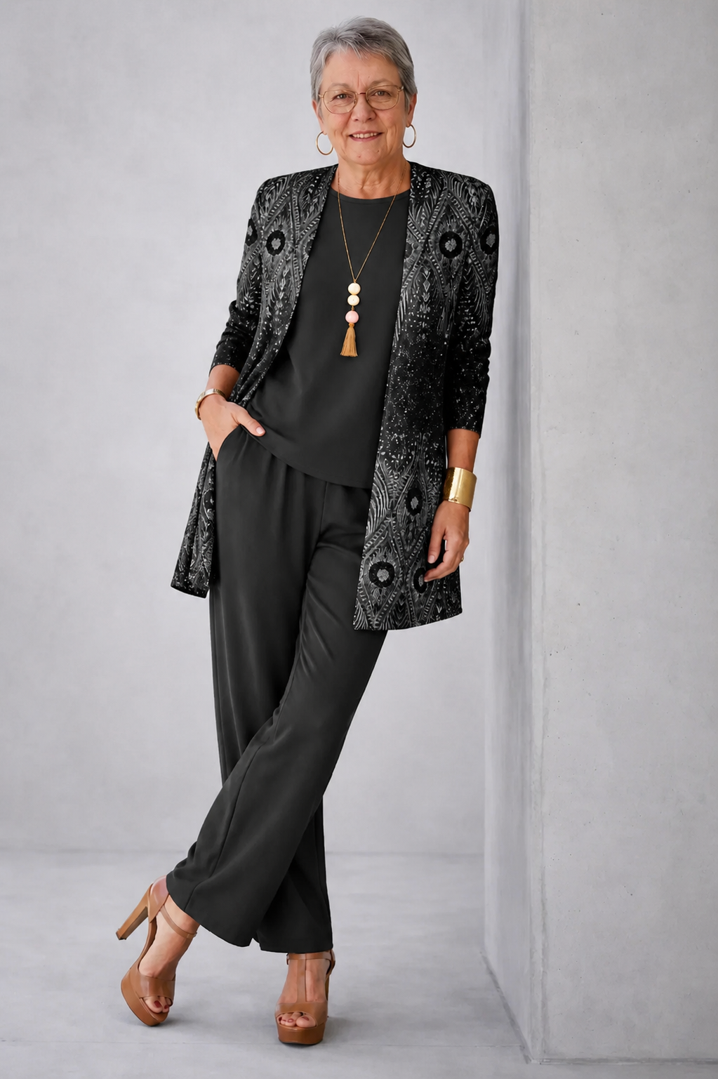 Hailey | Dreiteiliges Set in Klassischer Eleganz