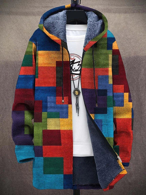 Delilah™ - Sweat à capuche zippé luxueux d'inspiration artistique