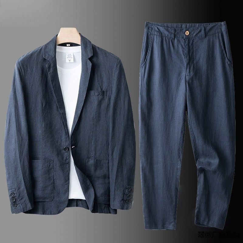 Levino™ | Costume en lin haut de gamme