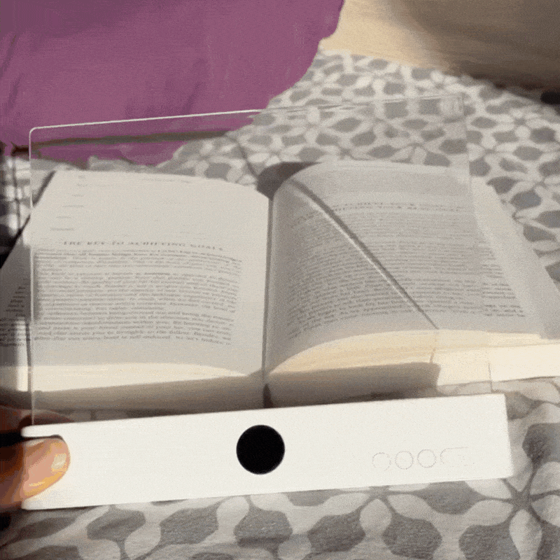 Lampe de lecture avec panneau lumineux