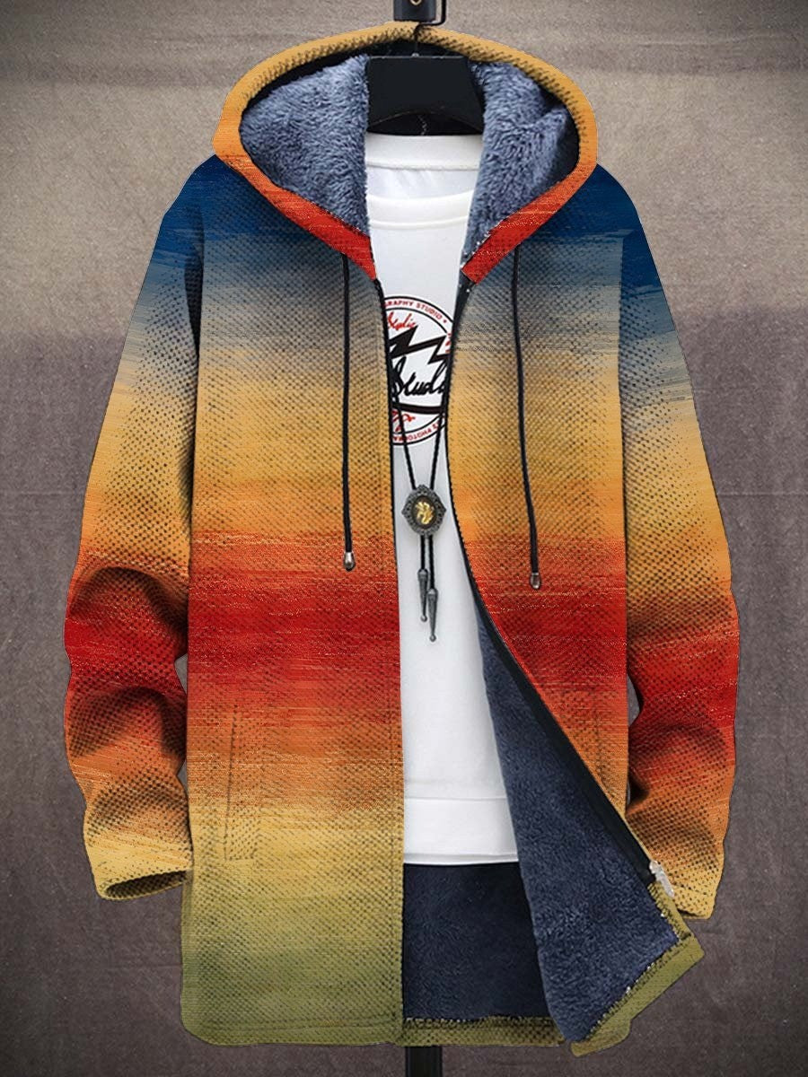 Noora™ - Sweat à capuche zippé luxueux d'inspiration artistique