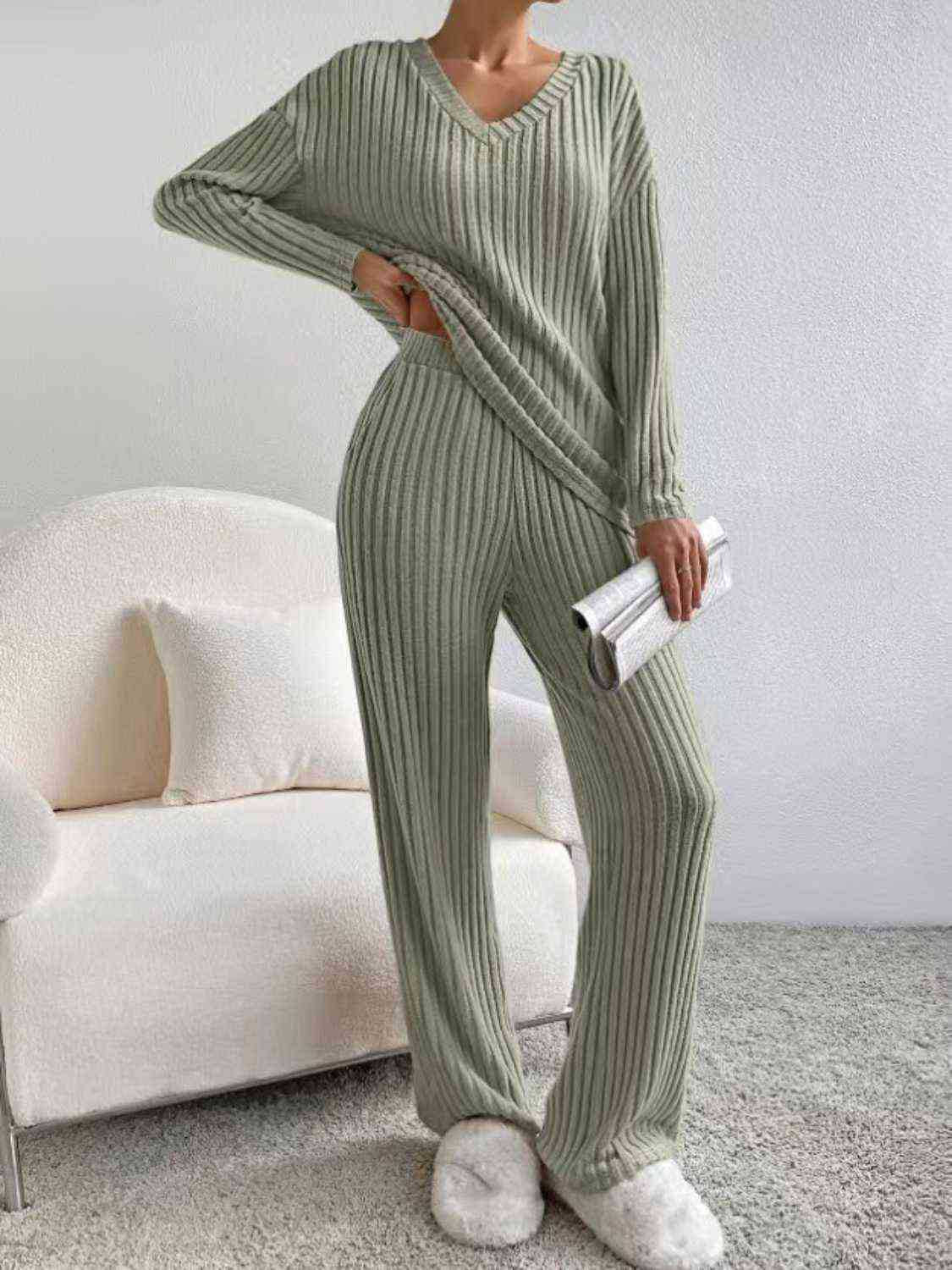 Steinsee - Ripp-Loungewear Set