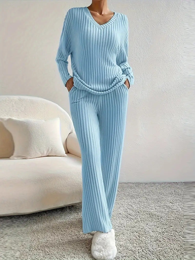 Steinsee - Ripp-Loungewear Set