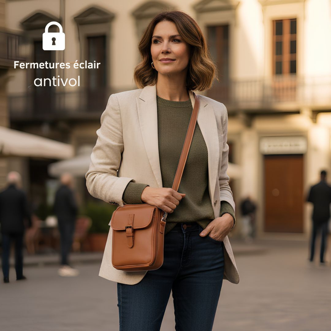 NESTA™ | Sac Bandoulière Organisé.