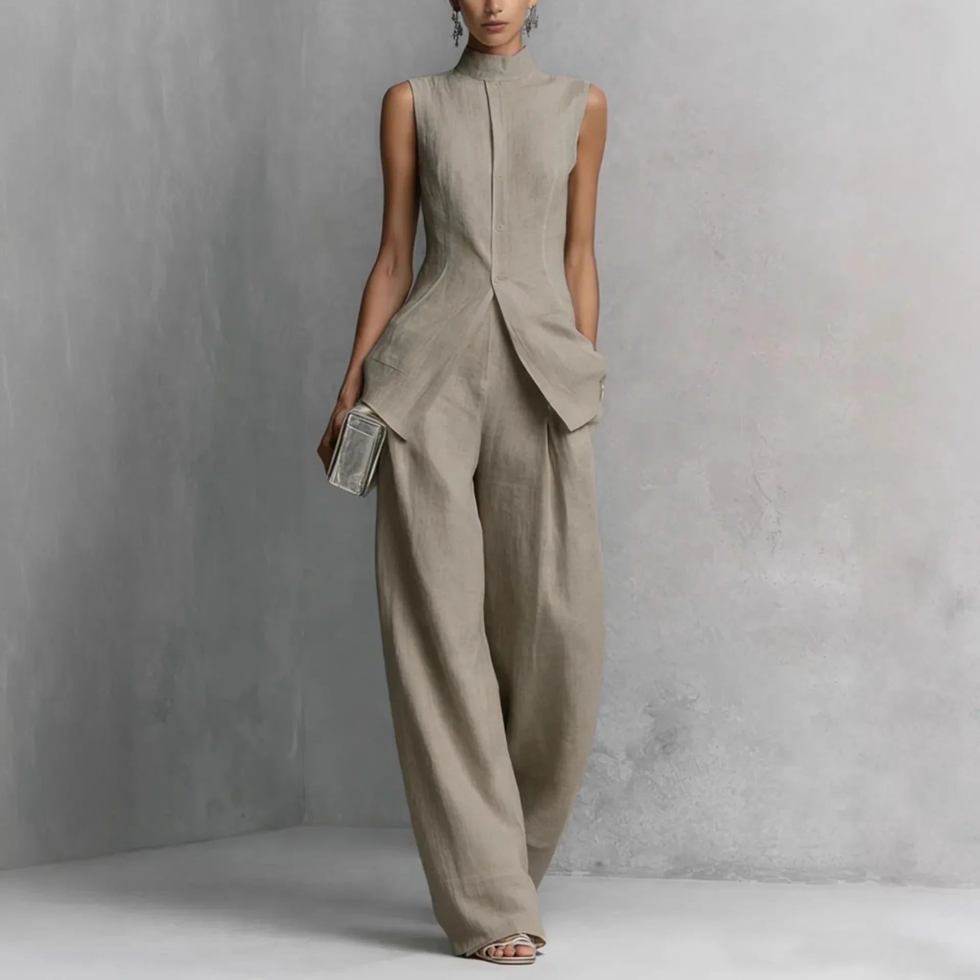 Ensemble de loisirs deux pièces pour le printemps/été