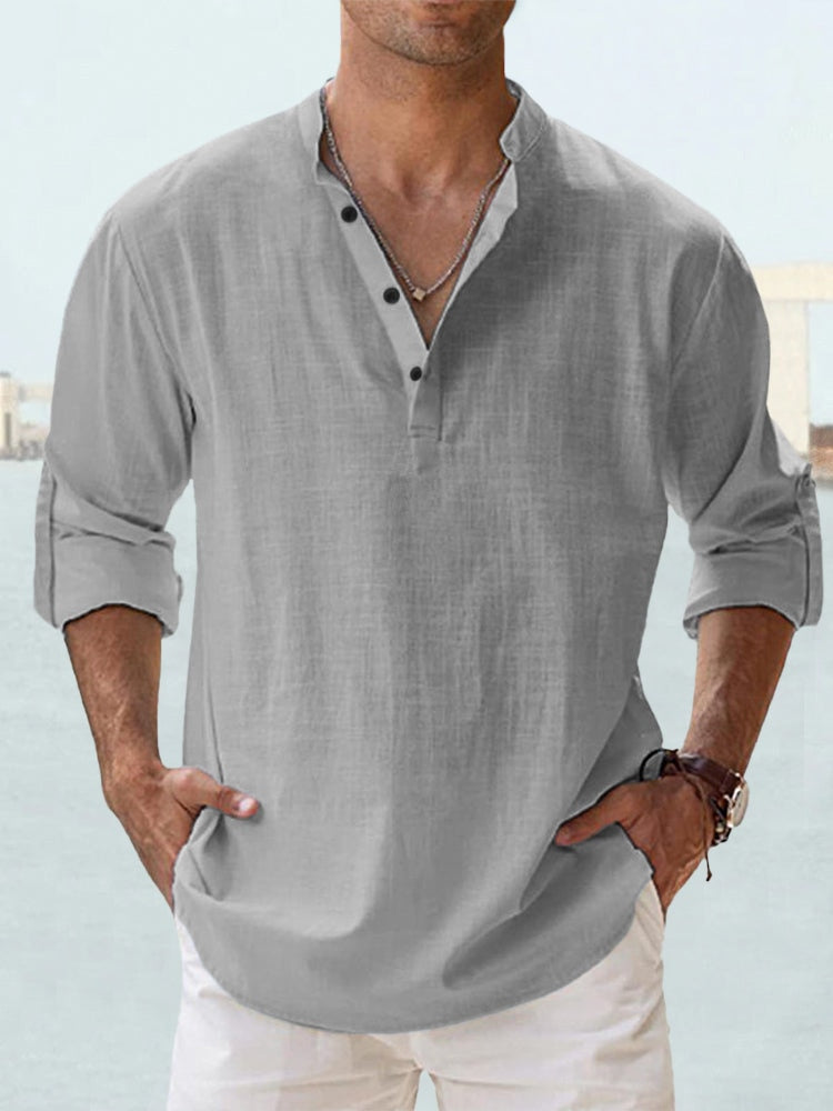 Arthur | Chemise sans col
