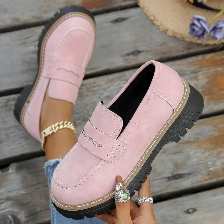 Alverina™ - Mocassins mit strukturiertem Profil