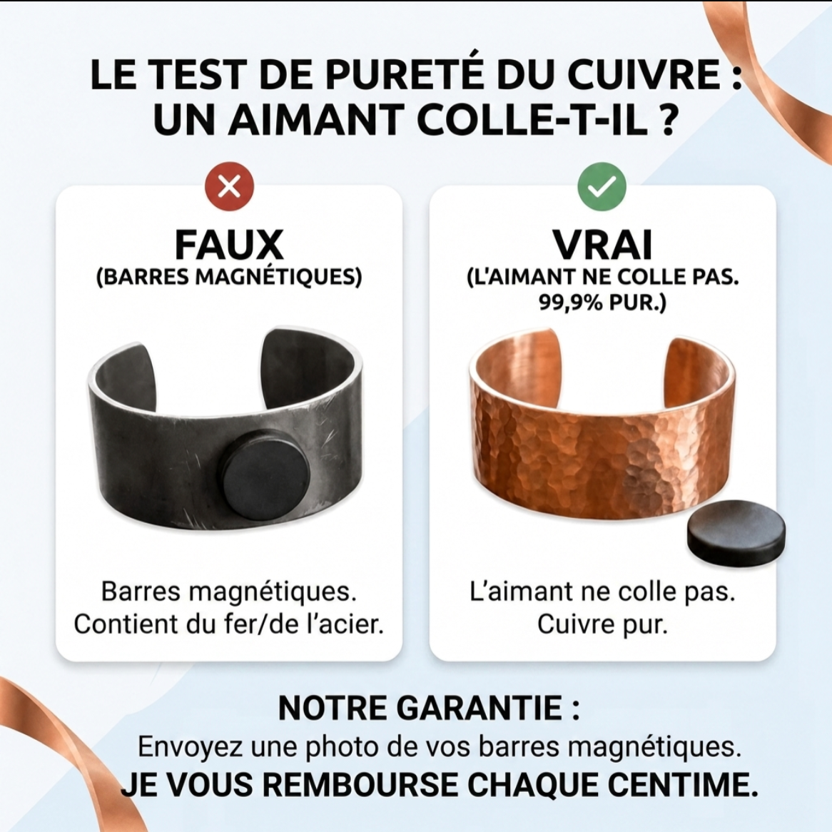 Bague en Cuivre Rose Rune