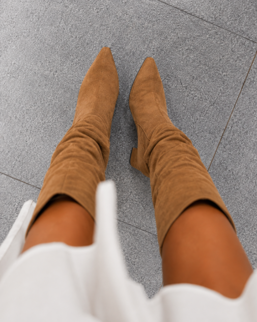 Colette™ | Bottes Hautes Suédées
