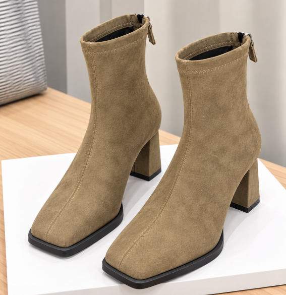 Madeleine™ | Bottines Élégance Suédée