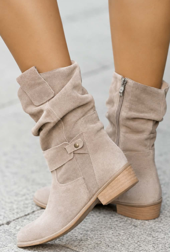Clémence™ | Bottines Souples en Suède