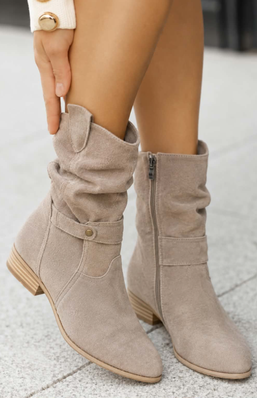 Clémence™ | Bottines Souples en Suède