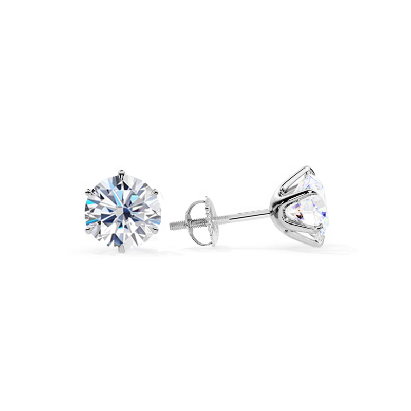 Elegante Ohrringe aus Weißgold Tera