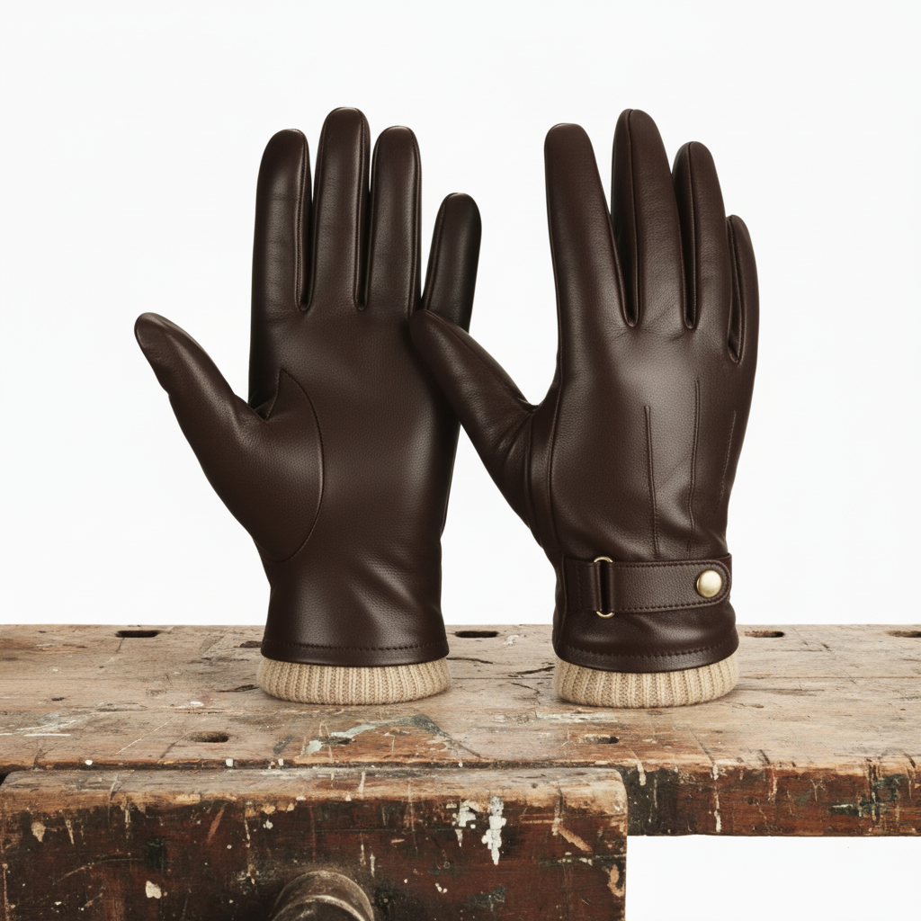 Gants en cuir Louis