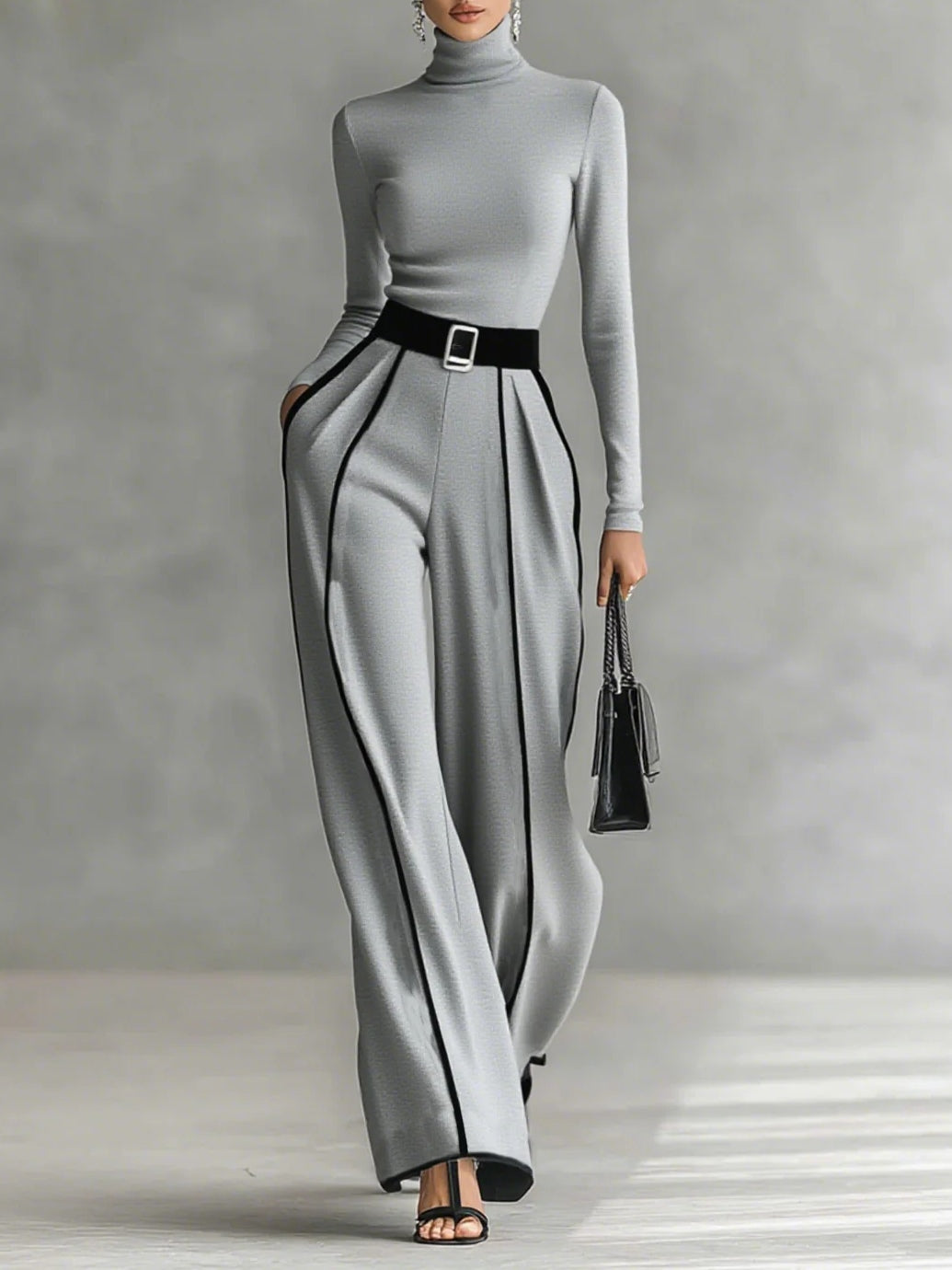 Véra™ || Ensemble élégant avec détails contrastés