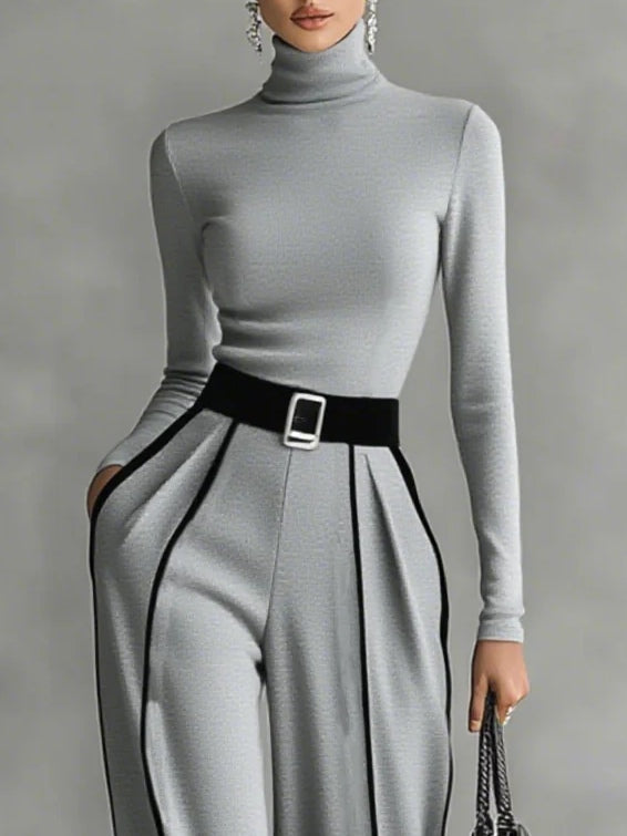 Véra™ || Ensemble élégant avec détails contrastés