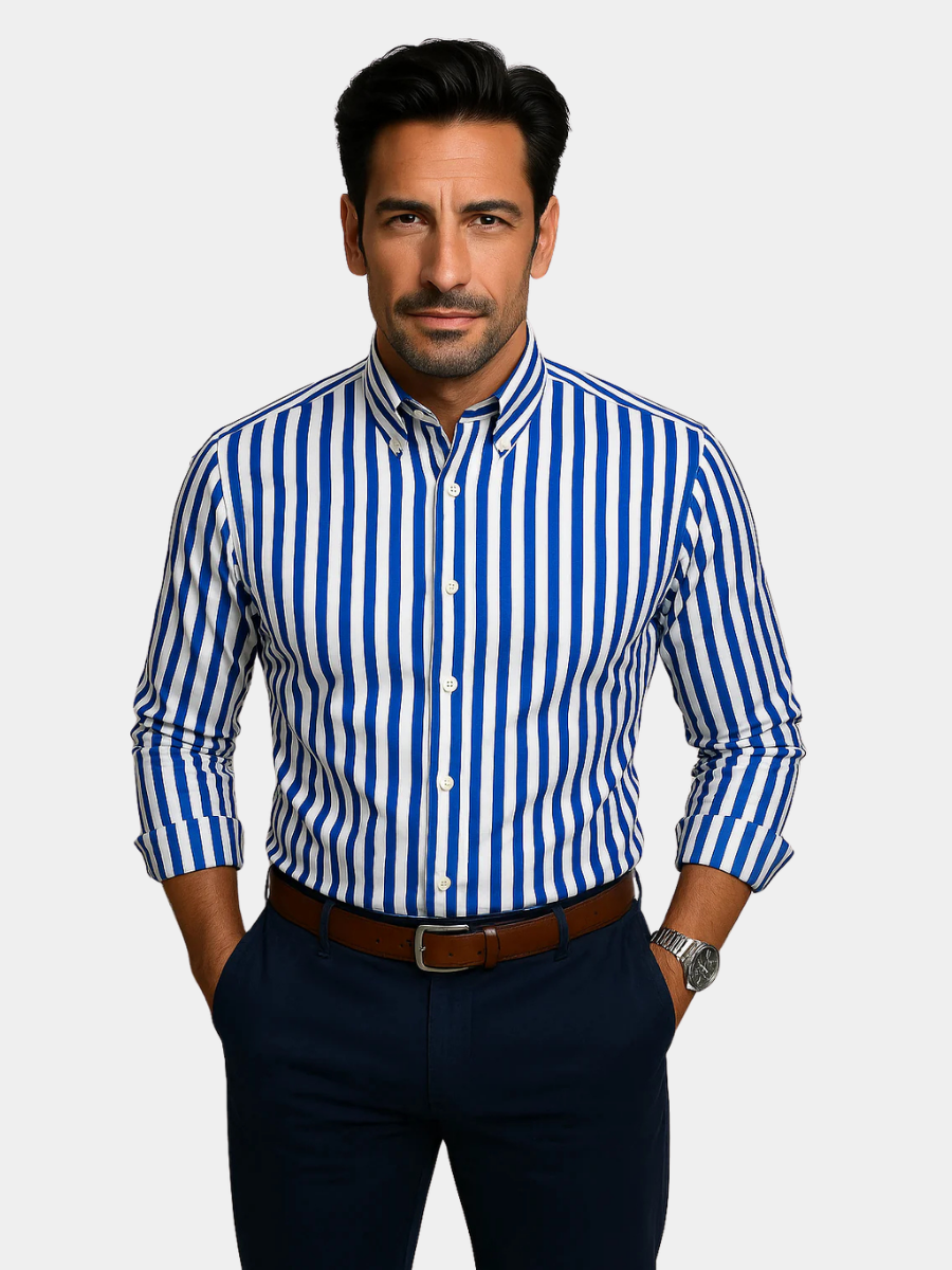 Henri | Chemise classique à rayures