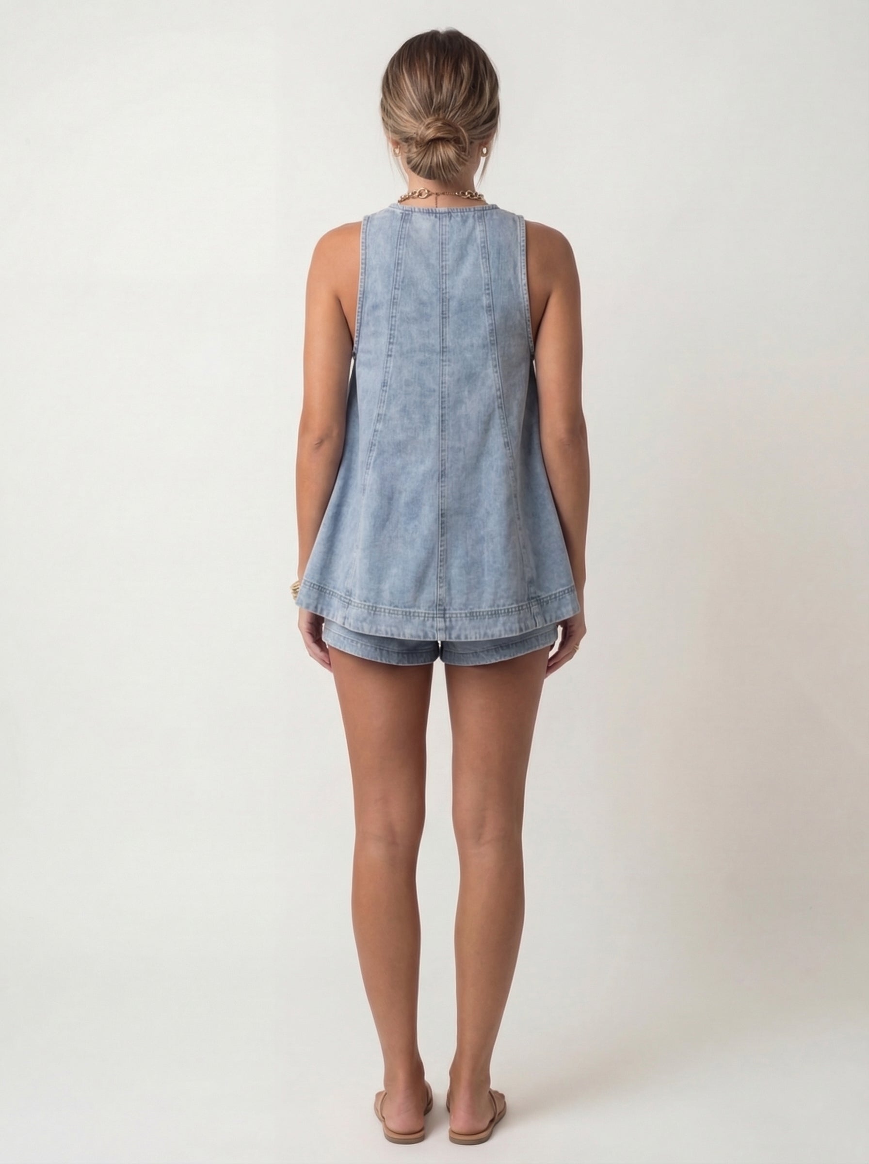 Tenue en jean deux pièces