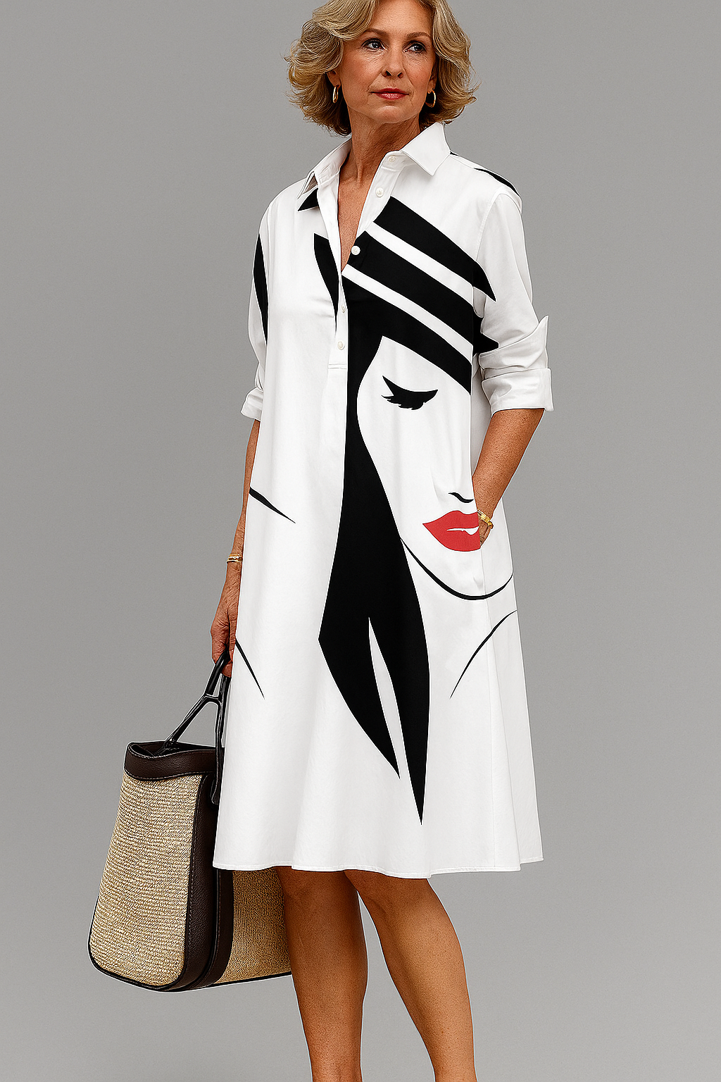 Bella™ | Robe midi confortable