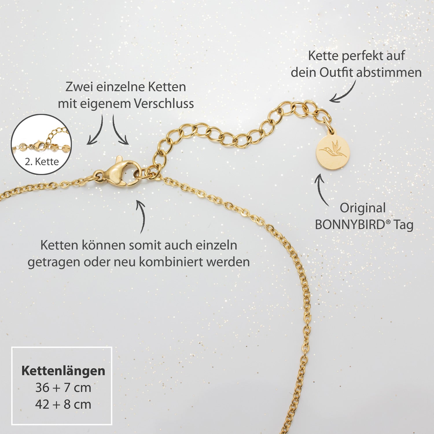 Ensemble collier BonnyBoho or
