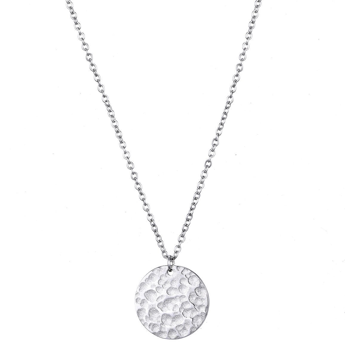 Collier BonnyMoonbase avec plaque argent