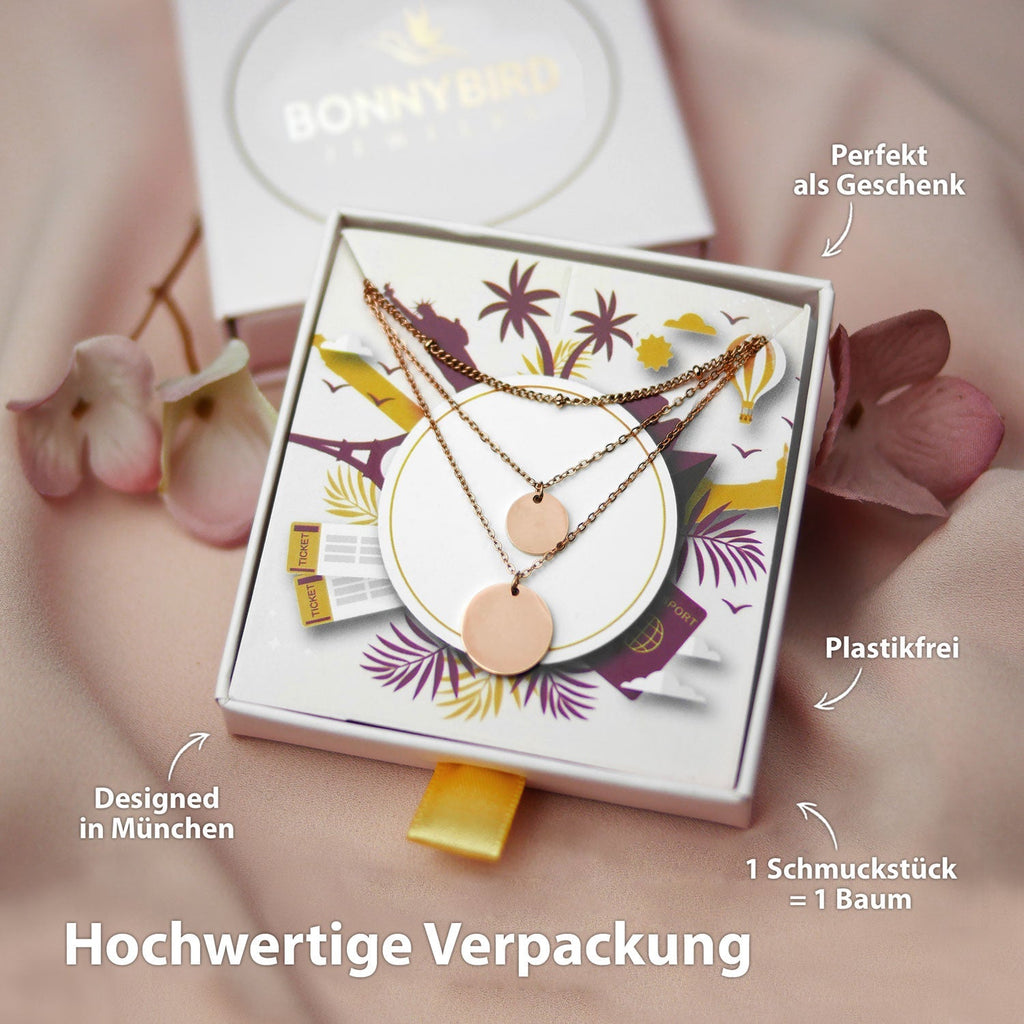 Ensemble collier BonnySydney Rose