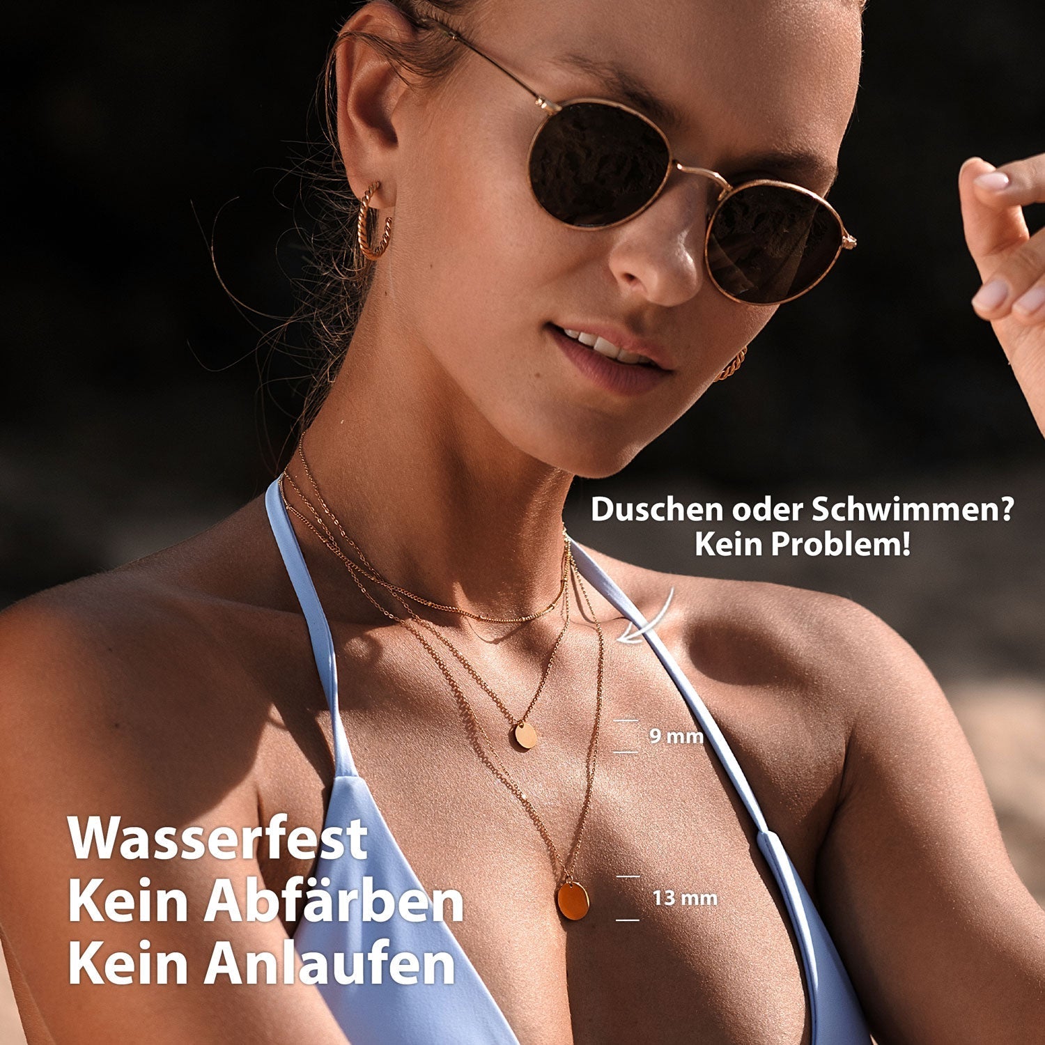 Ensemble collier BonnySydney Rose