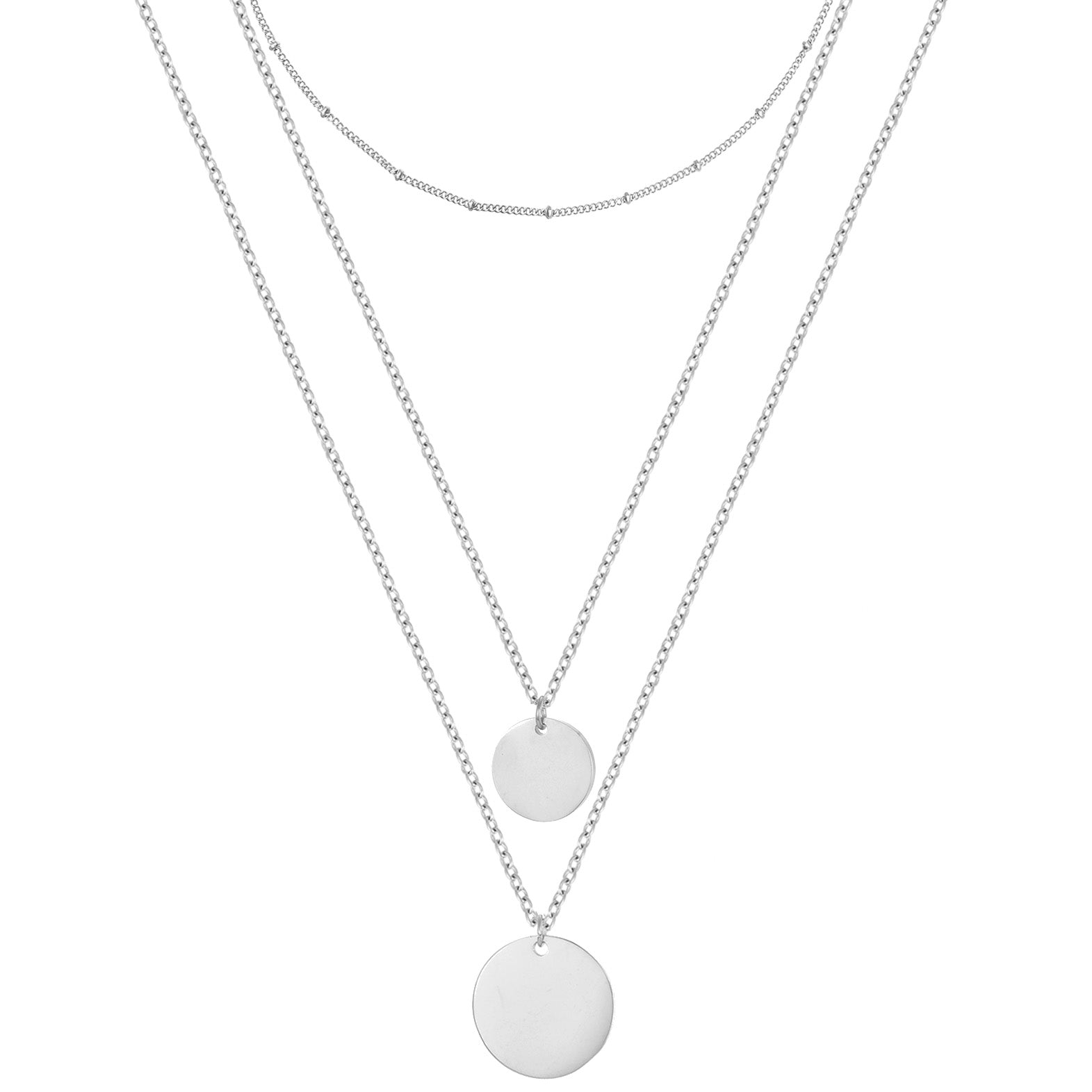 Ensemble collier BonnySydney argent